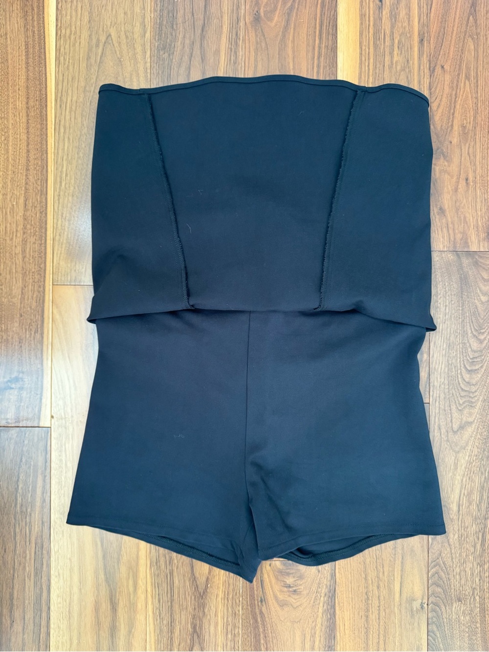 Reformation Liene Black High-rise A-line Mini Skort Skirt, size - Picture 12 of 16